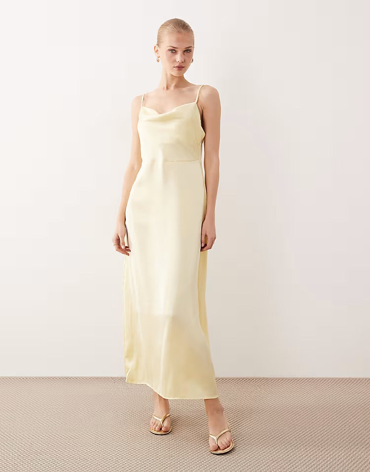 Long Yellow Dress